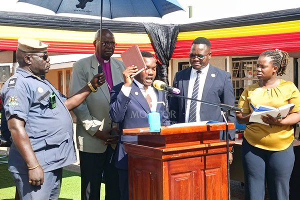 Lawrence Alionzi Sworn In as Arua City Mayor